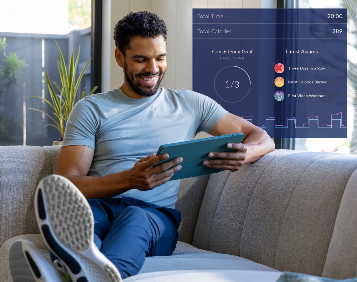 Track and review your workout progress